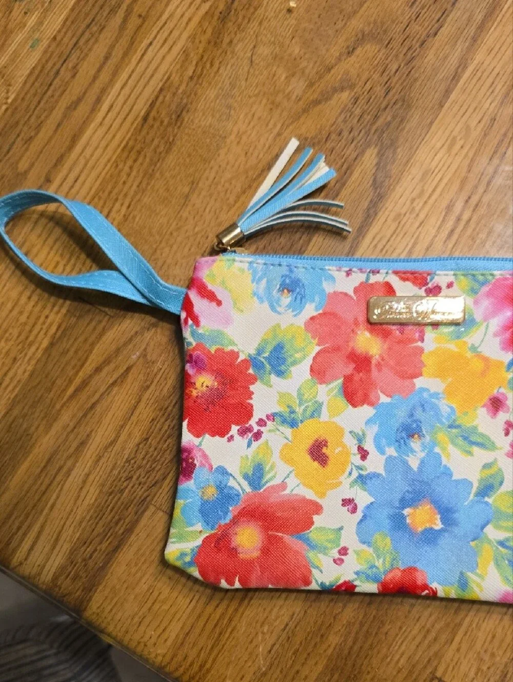 The Pioneer Woman Floral Zip Pouch Wristlet - Multicolor